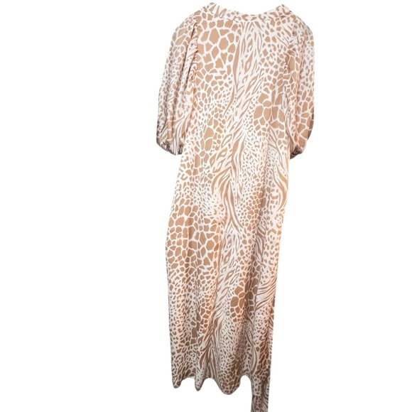 Anna Tylor /Mixed Animal Print Tie Waist Shirtdress/ Best Seller/ New / Size L - Picture 5 of 6